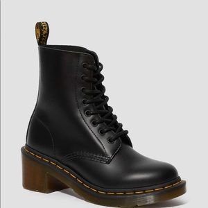 Dr. Martens Clemency Smooth Boots in Black